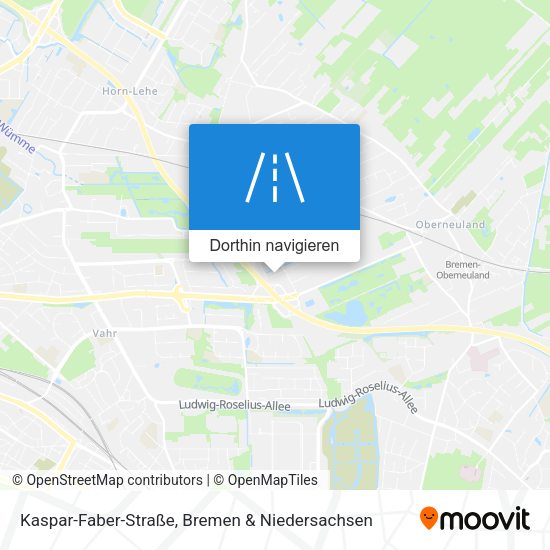 Kaspar-Faber-Straße Karte