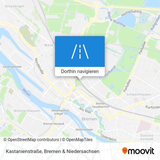 Kastanienstraße Karte