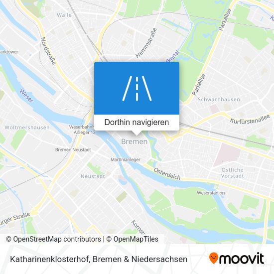Katharinenklosterhof Karte