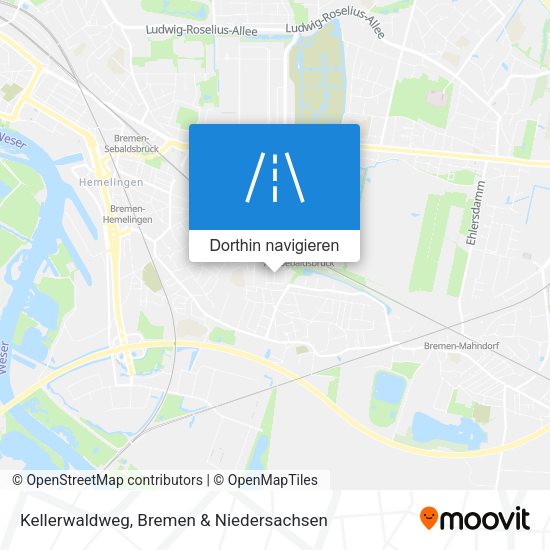 Kellerwaldweg Karte
