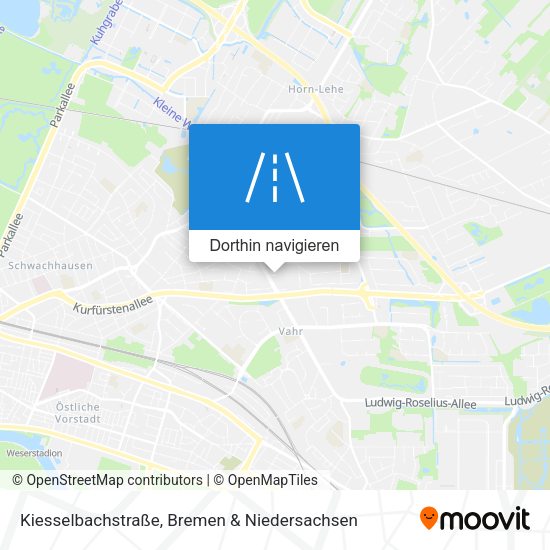 Kiesselbachstraße Karte