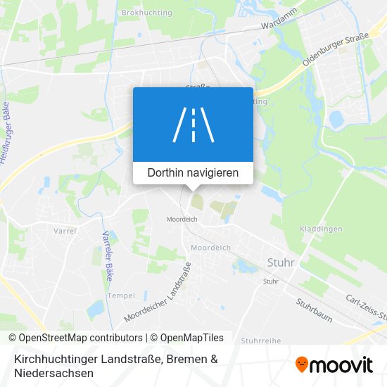 Kirchhuchtinger Landstraße Karte