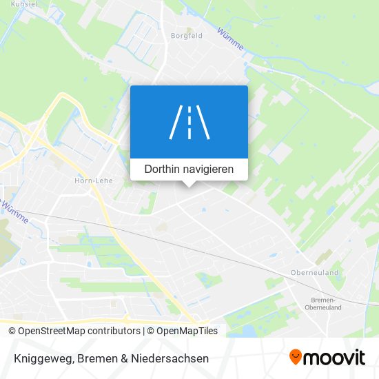 Kniggeweg Karte