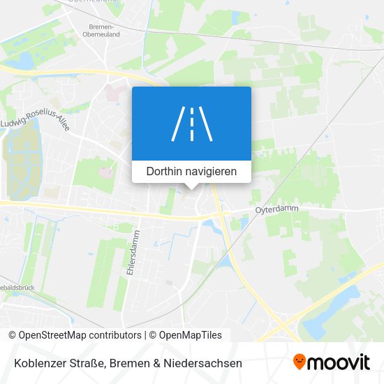 Koblenzer Straße Karte