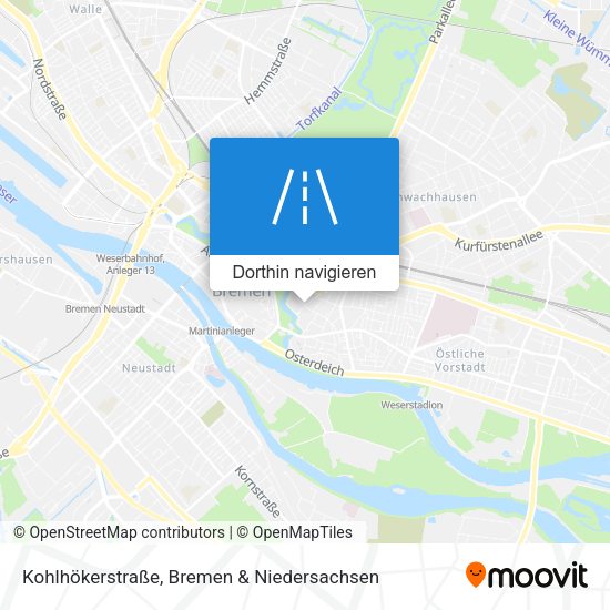 Kohlhökerstraße Karte