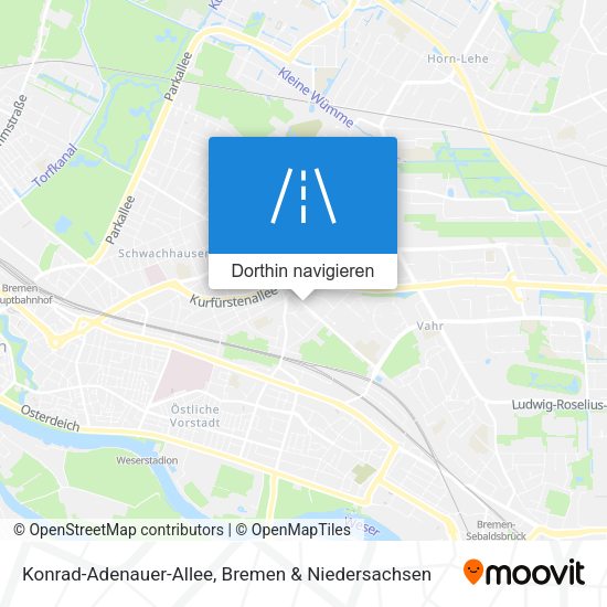 Konrad-Adenauer-Allee Karte