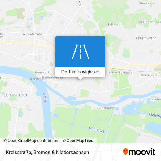 Kreisstraße Karte
