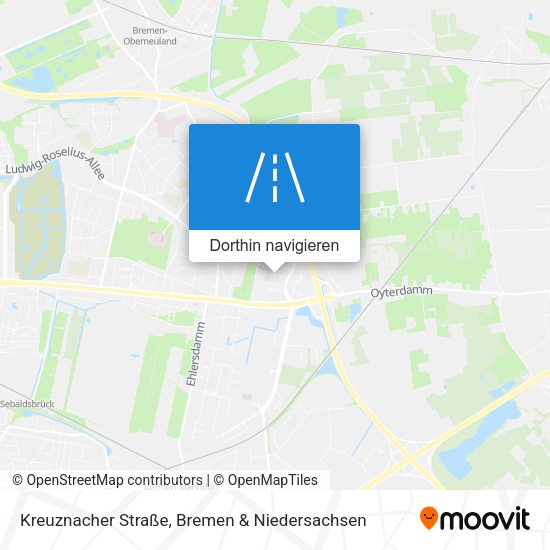 Kreuznacher Straße Karte
