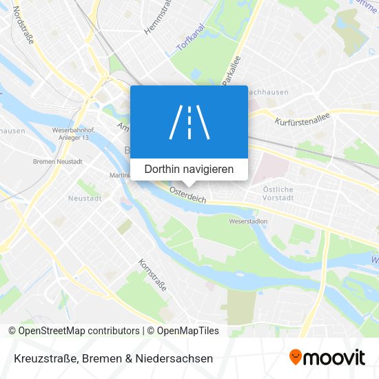 Kreuzstraße Karte