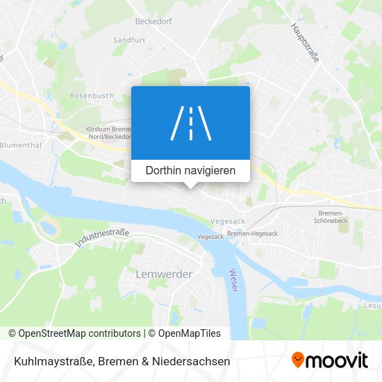 Kuhlmaystraße Karte