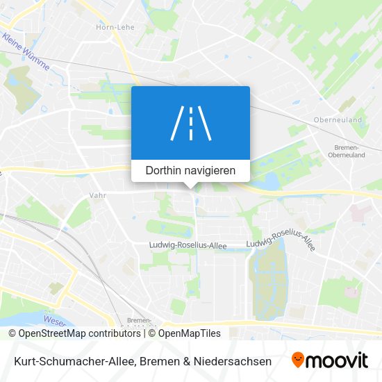 Kurt-Schumacher-Allee Karte