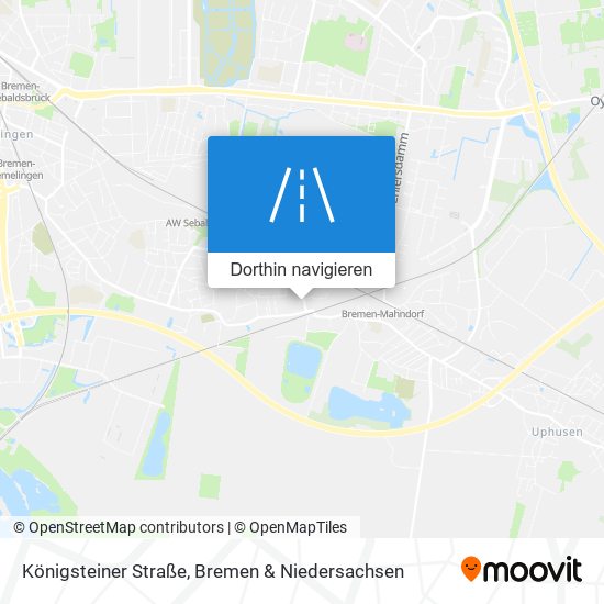 Königsteiner Straße Karte