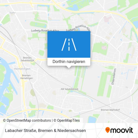 Labacher Straße Karte