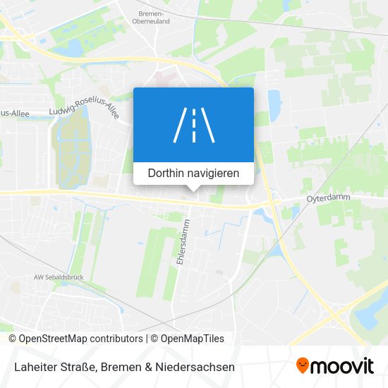 Laheiter Straße Karte
