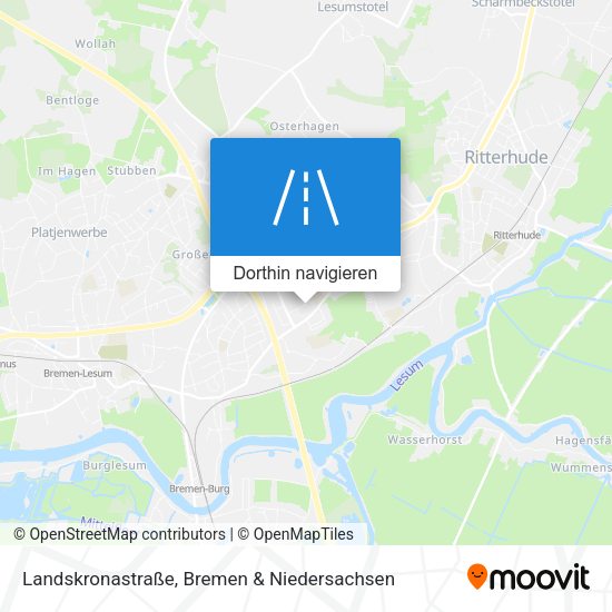 Landskronastraße Karte