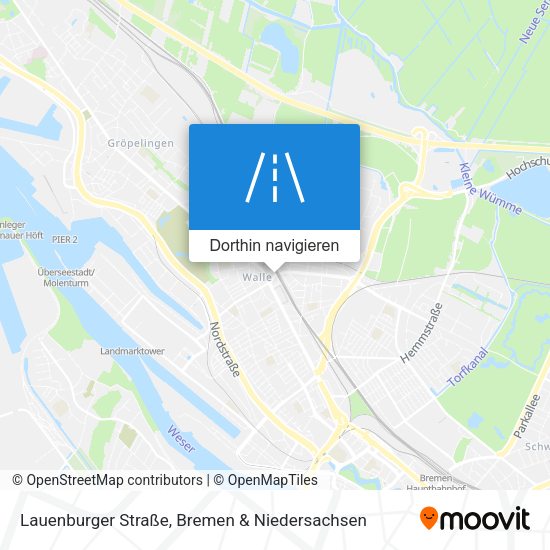 Lauenburger Straße Karte
