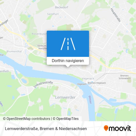 Lemwerderstraße Karte