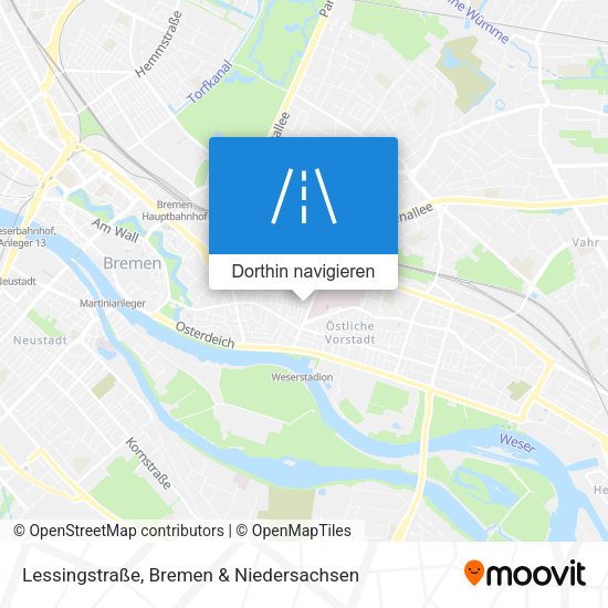 Lessingstraße Karte