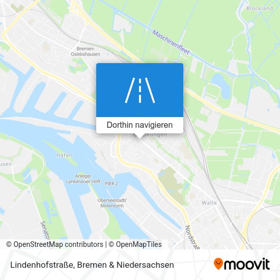Lindenhofstraße Karte
