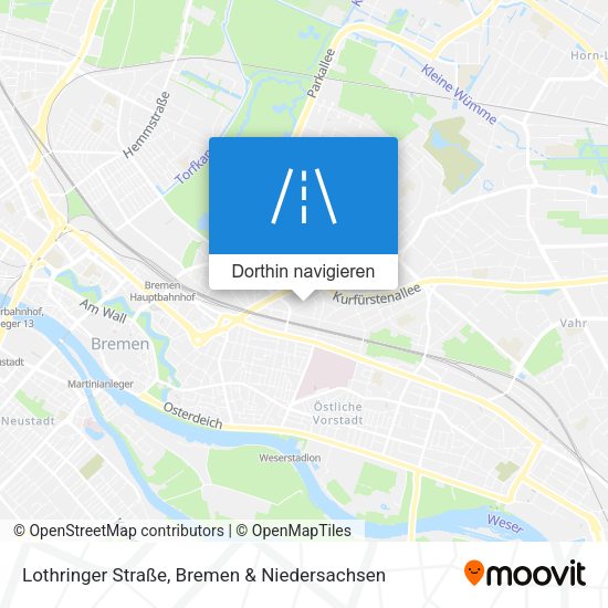 Lothringer Straße Karte