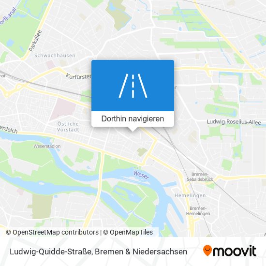 Ludwig-Quidde-Straße Karte