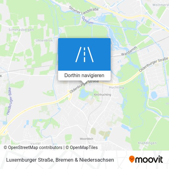 Luxemburger Straße Karte