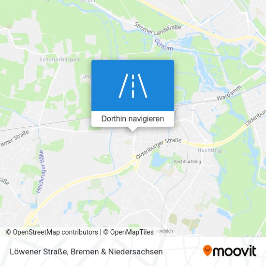 Löwener Straße Karte