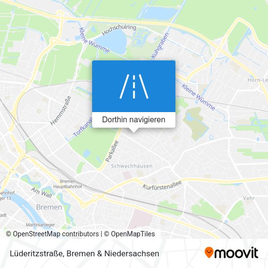 Lüderitzstraße Karte