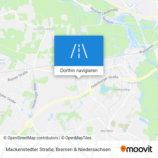 Mackenstedter Straße Karte