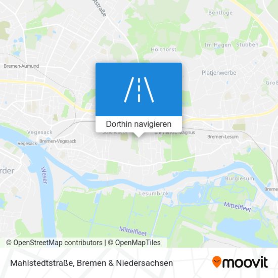 Mahlstedtstraße Karte
