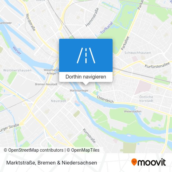 Marktstraße Karte