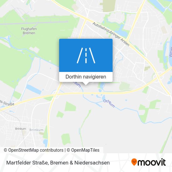 Martfelder Straße Karte
