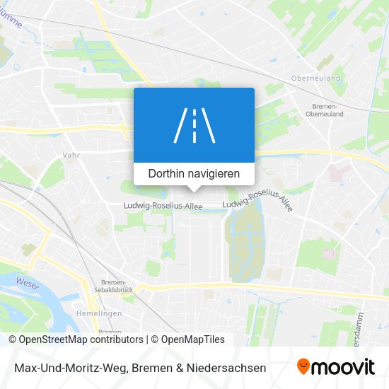 Max-Und-Moritz-Weg Karte