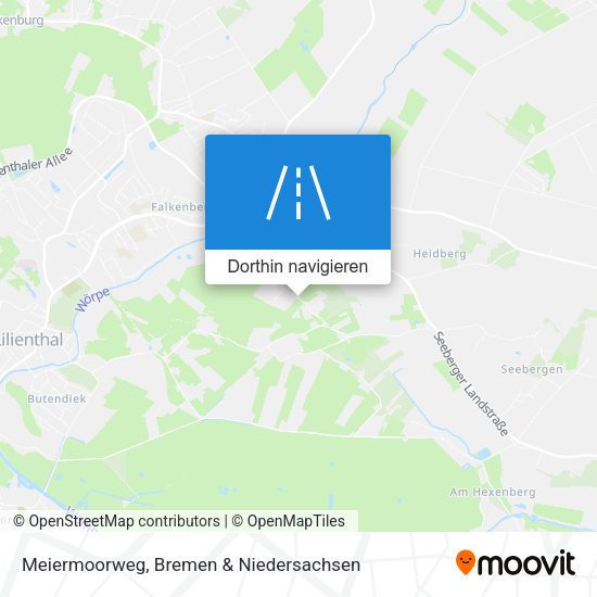 Meiermoorweg Karte