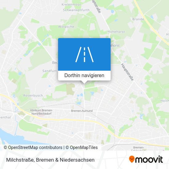 Milchstraße Karte