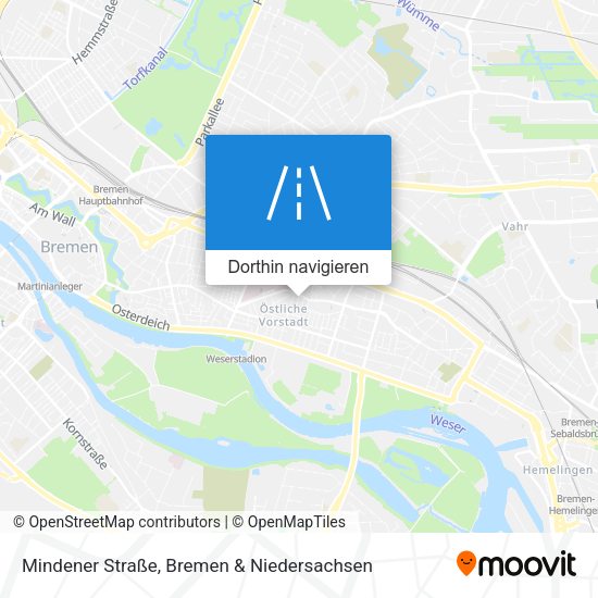 Mindener Straße Karte