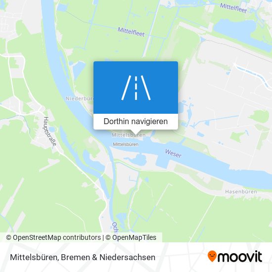 Mittelsbüren Karte