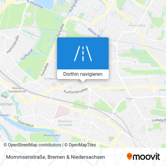 Mommsenstraße Karte