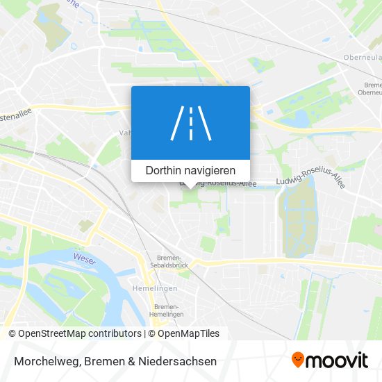 Morchelweg Karte