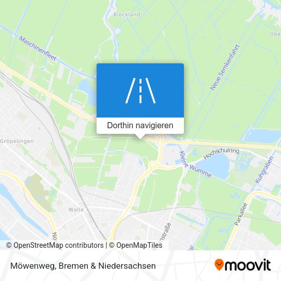 Möwenweg Karte