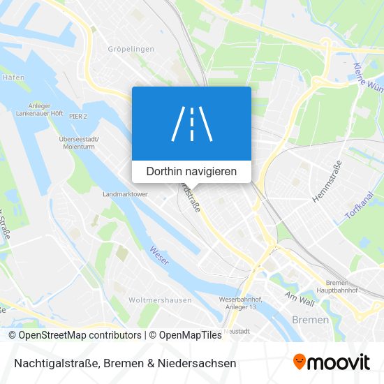 Nachtigalstraße Karte