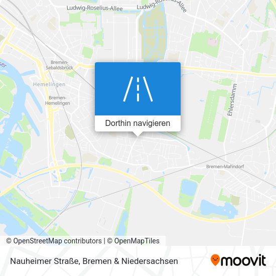 Nauheimer Straße Karte