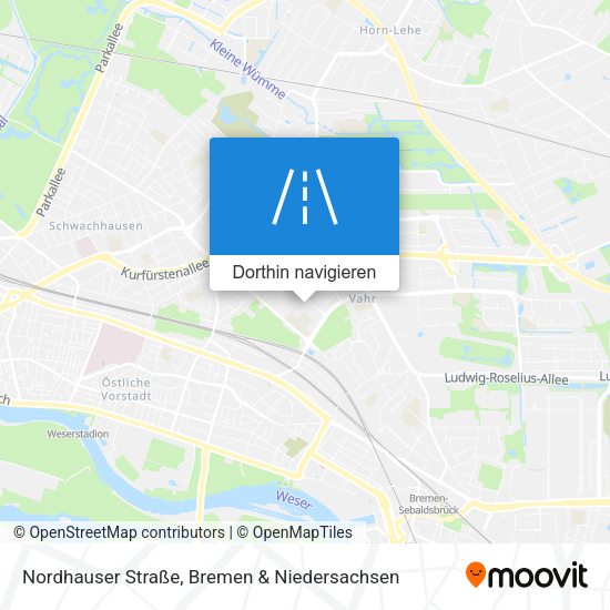 Nordhauser Straße Karte