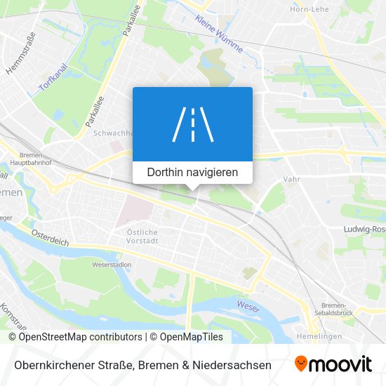 Obernkirchener Straße Karte