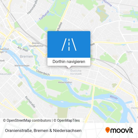 Oranienstraße Karte