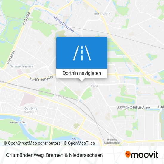 Orlamünder Weg Karte