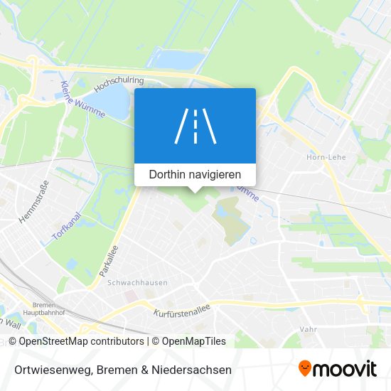 Ortwiesenweg Karte