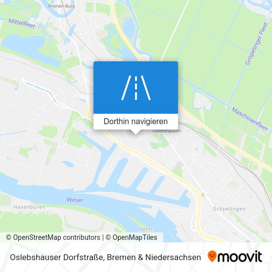 Oslebshauser Dorfstraße Karte