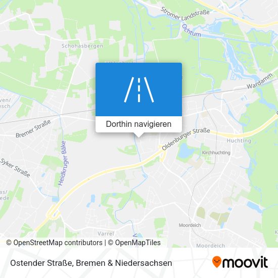 Ostender Straße Karte