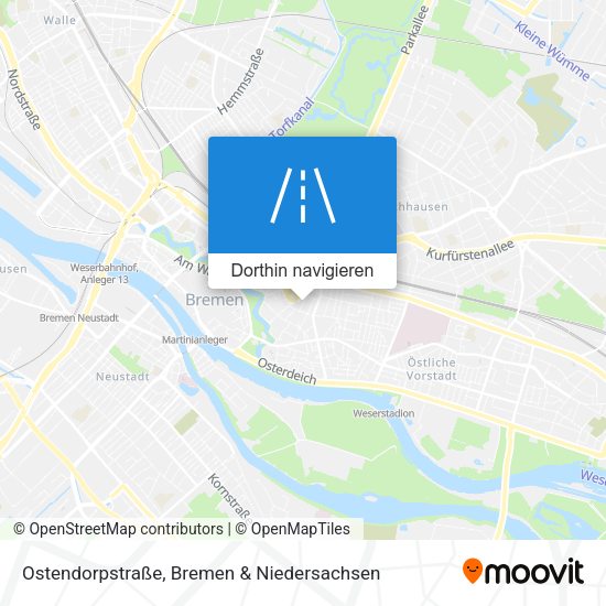 Ostendorpstraße Karte